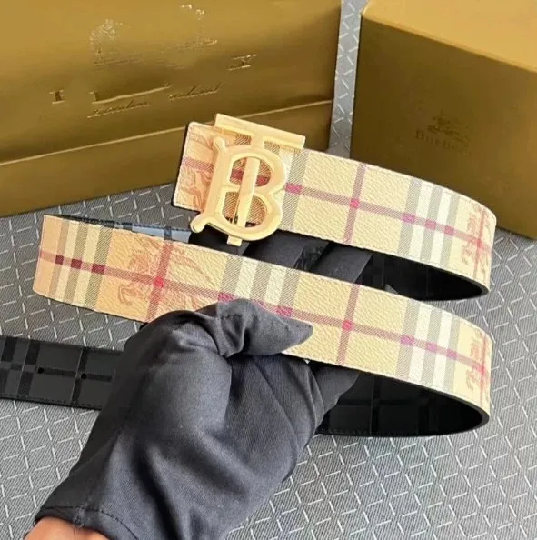 Burberry Classic Check Belt Iconic Nova Check