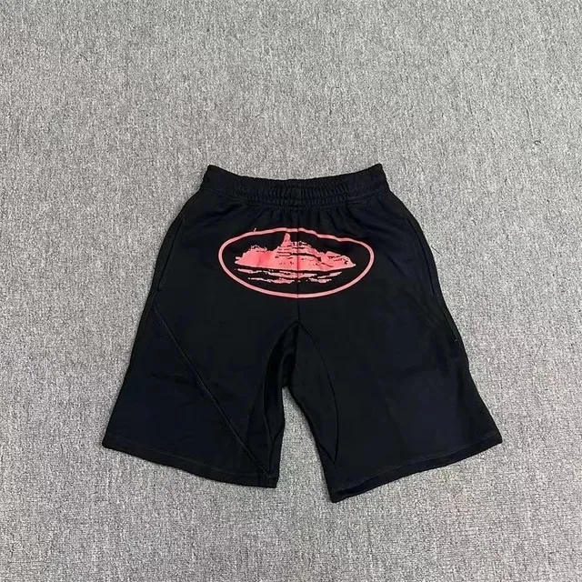 Corteiz Shorts Pink Logo
