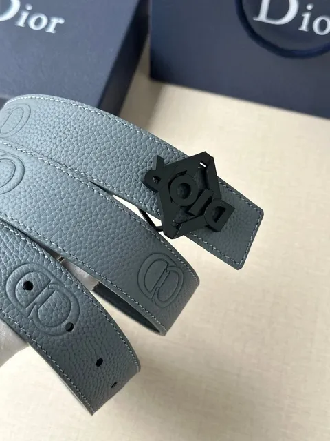 Dior Oblique Belt Embossed CD Logo