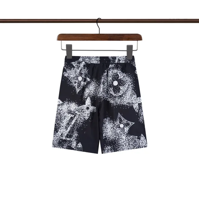 Louis Vuitton Monogram Print Shorts Speckled Floral