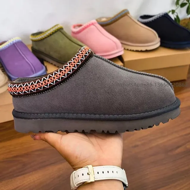 UGG Classic Moccasin Embroidered Trim