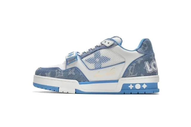 Louis Vuitton LV Trainer Denim Monogram