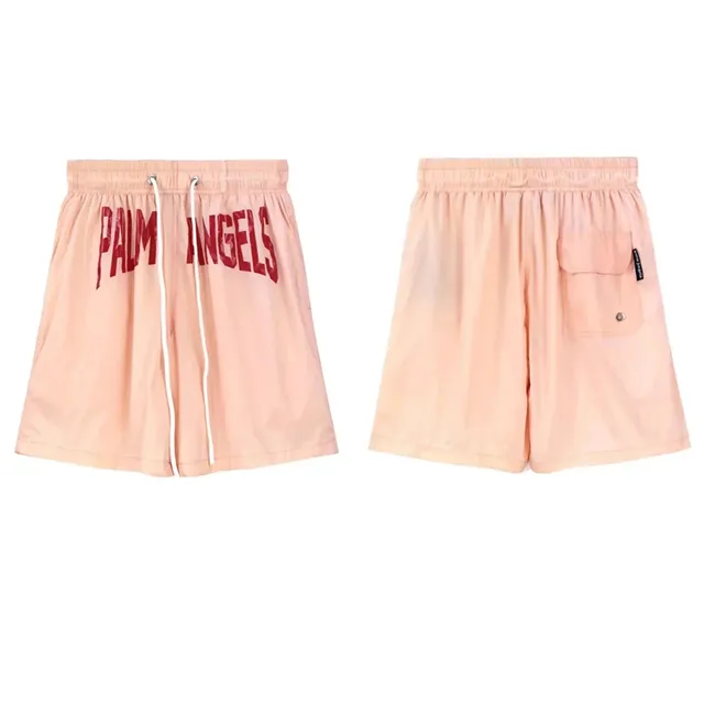 Logo Shorts Palm Angels Print