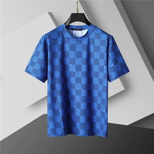Louis Vuitton Checkered T-Shirt Monogram Grid