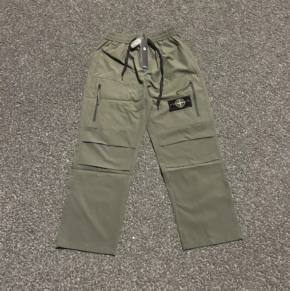 Stone Island Cargo Pants Olive Green