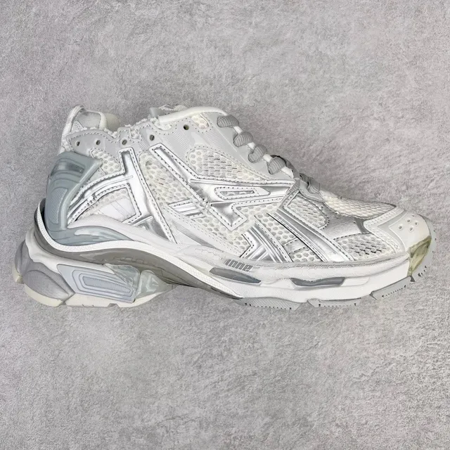 Balenciaga Triple S Silver Mesh