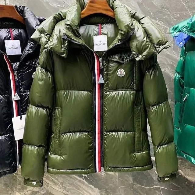 Moncler Padded Jacket Olive Green