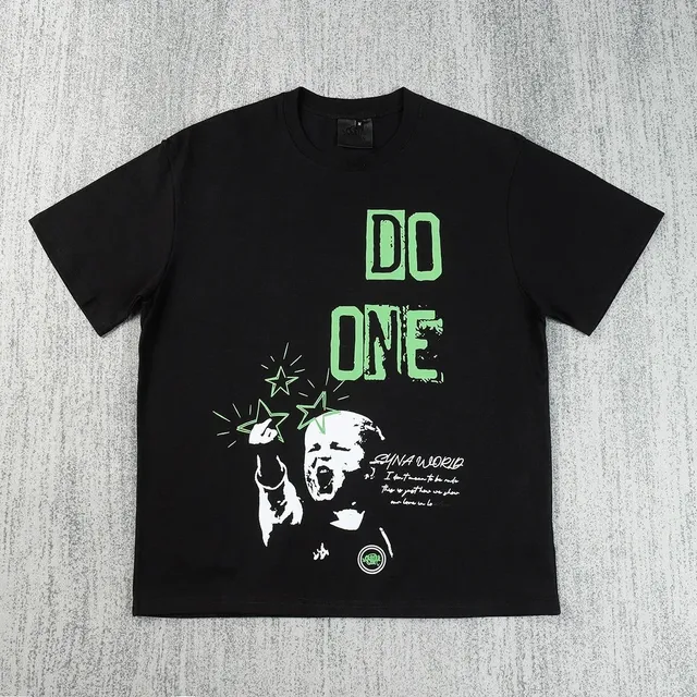 Syna World Do One Tee Cyber Green Print
