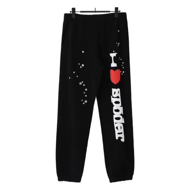 Jogger Pants I ❤️ Sp5der Print