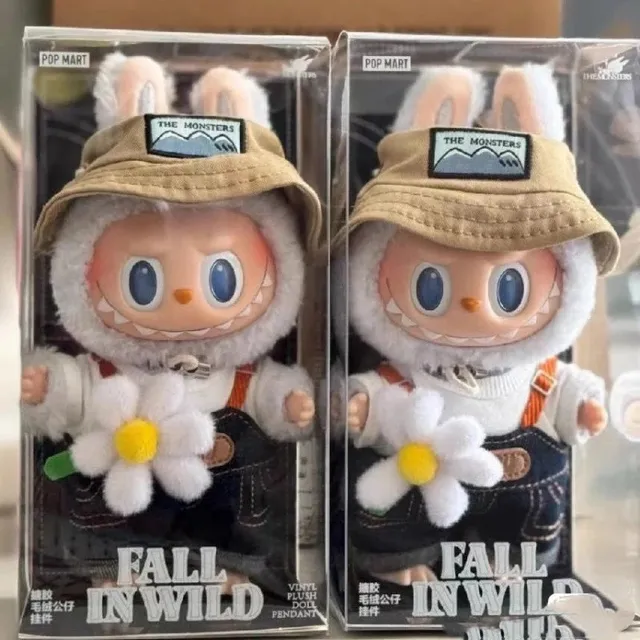 Pop Mart × Labubu Vinyl Plush Doll Pendant Fall in Wild