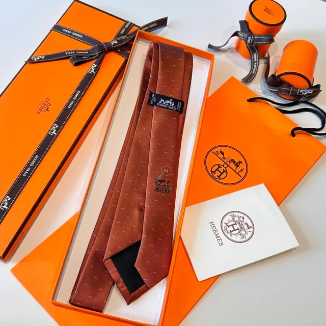 Hermès Silk Tie