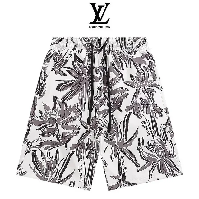 Louis Vuitton Floral Print Shorts Monogram Floral