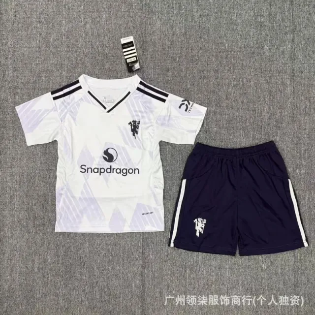 Adidas Manchester United Away Kit Snapdragon Sponsor