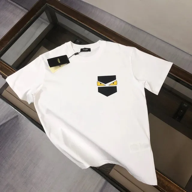 Fendi T-Shirt Monster Eye Pocket