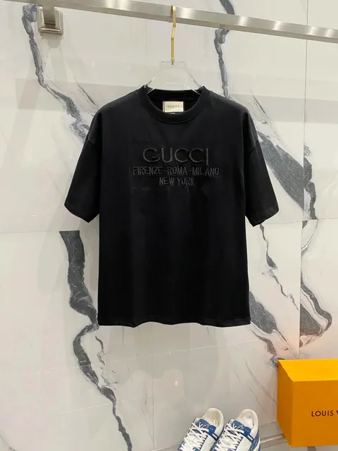 Gucci Embroidered Logo Tee