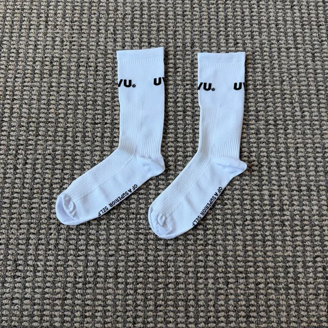 Fear of God Essentials Logo Print Crew Socks