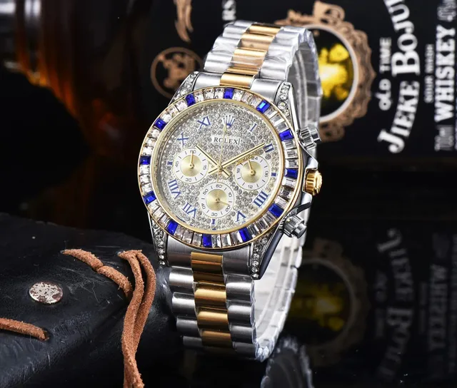 Rolex Daytona Chronograph Ice Blue Sapphire Bezel