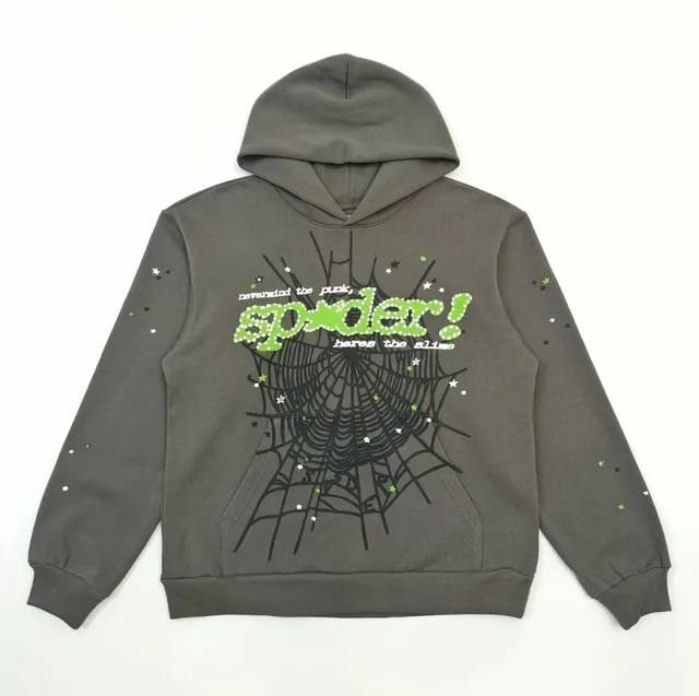 Sp5der Hoodie Spider Web Graphic