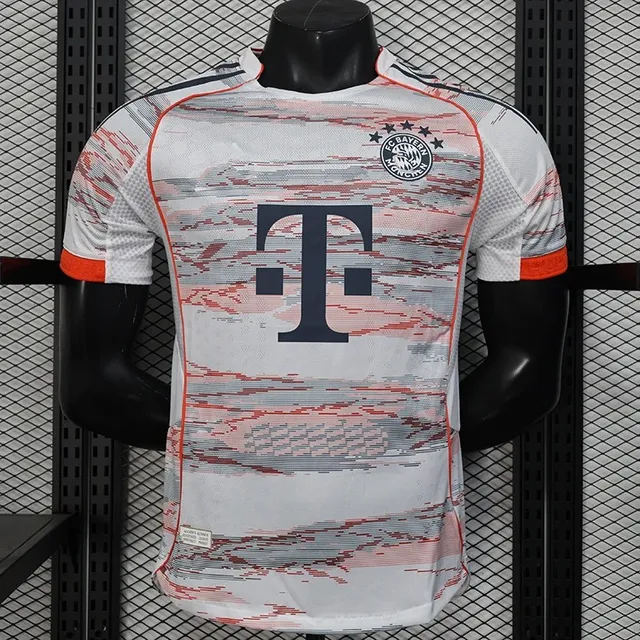 Adidas Bayern Munich Away Jersey Glitch Print