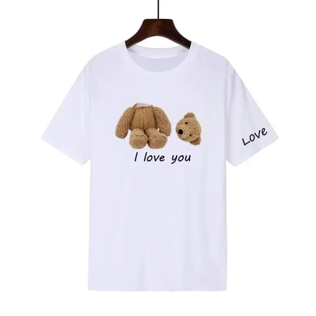 Graphic T-Shirt Teddy Bear Print