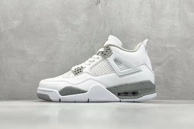 Air Jordan 4 White Cement