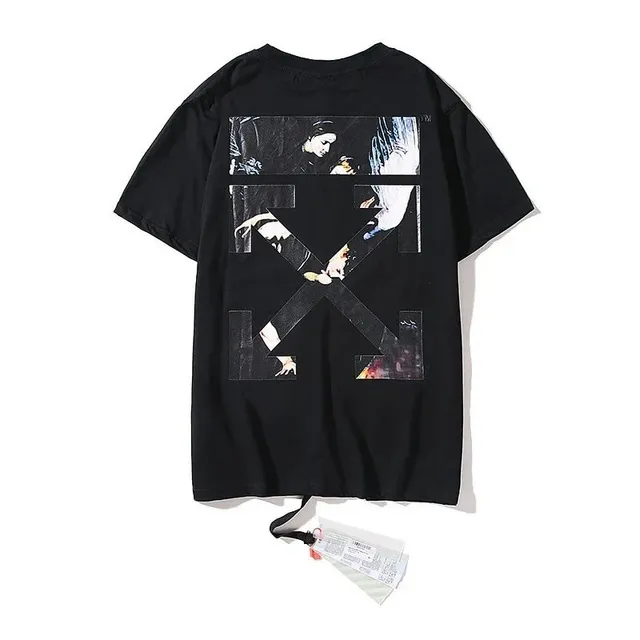 Off-White Graphic Tee Diptych Print