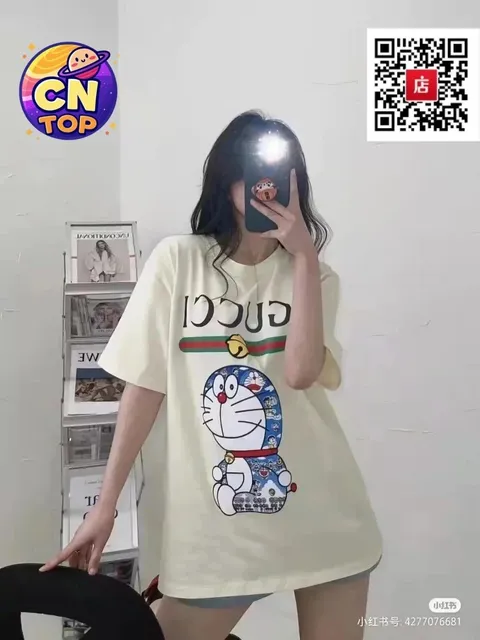 Doraemon Graphic Tee Gucci x Doraemon