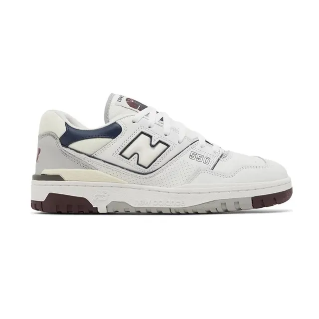 New Balance 550 White Navy Brown