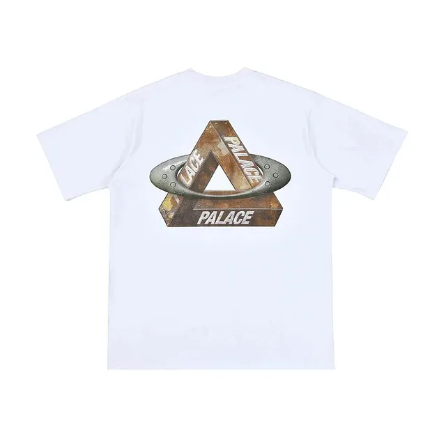 Palace Triangle Tee Rust Logo