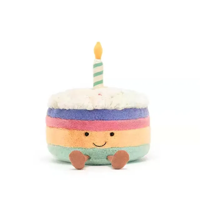 Small Rainbow Cake