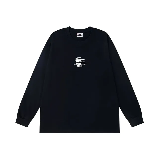 Lacoste Long Sleeve Tee Crocodile Logo