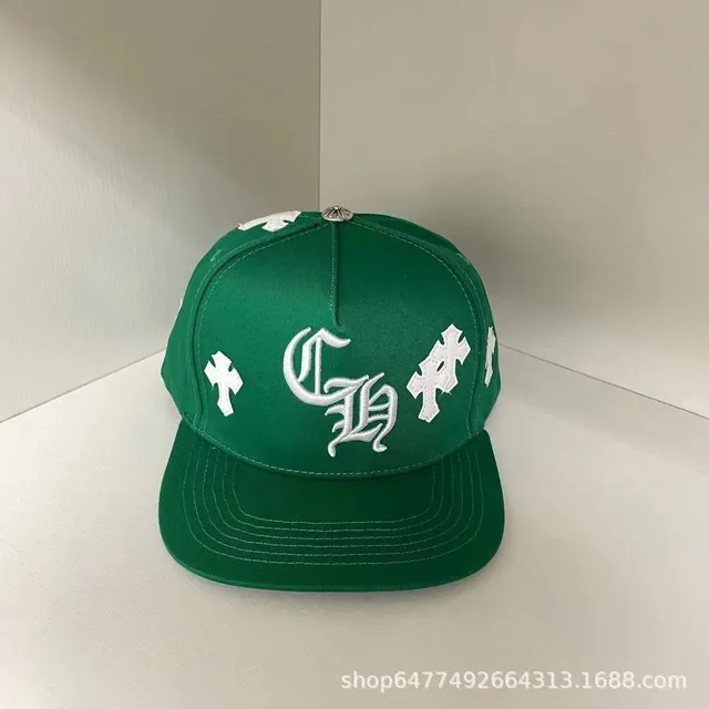 Chrome Hearts Snapback Cap Cross Logo Embroidery