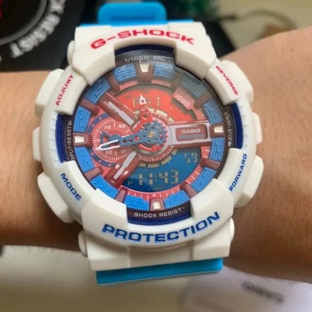 Casio GA-110 Colorful Layered Dial