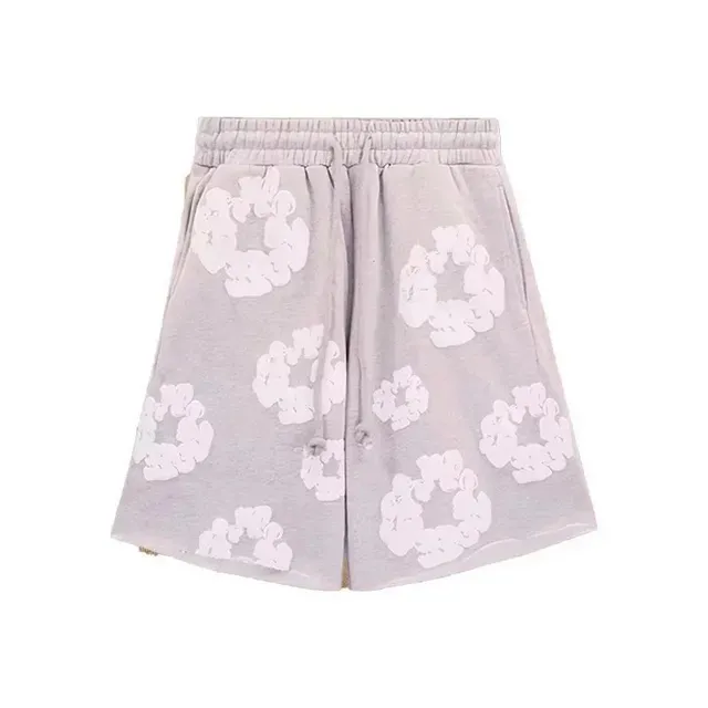 Balenciaga Printed Shorts Floral Pattern