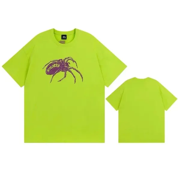 Stüssy Spider Tee Neon Green