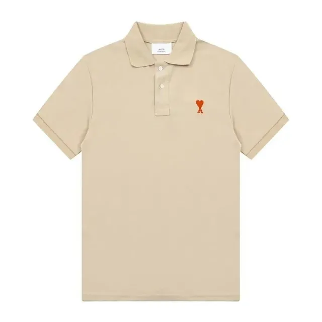 Amiri Polo Shirt Heart Logo