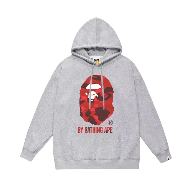 BAPE hoodies sweatshirts Camouflage Ape Head