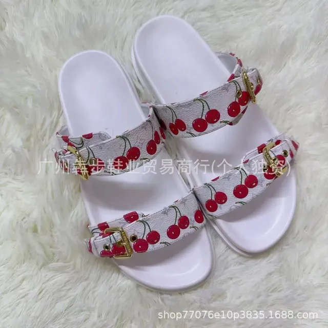 Michael Kors Cherry Print Slide