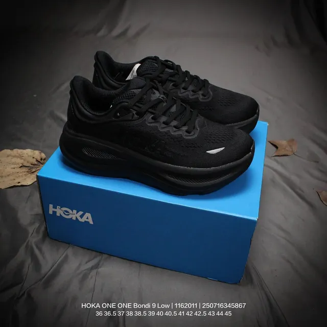 Hoka ONE ONE Bondi 9 Low All Black