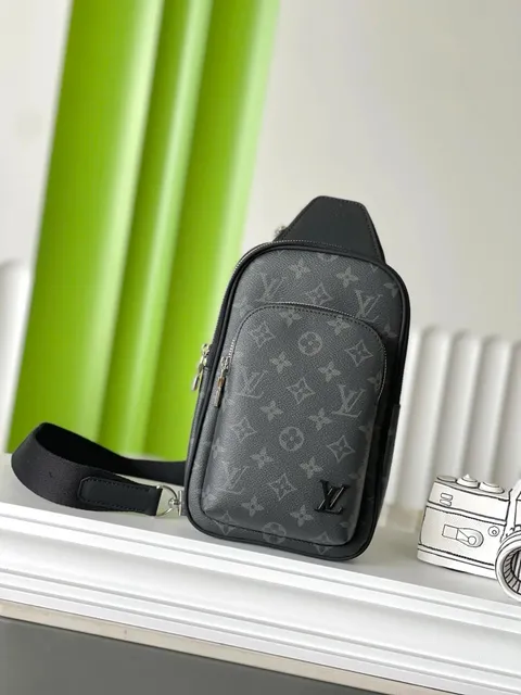 Louis Vuitton On The Go Sling Bag Monogram Eclipse