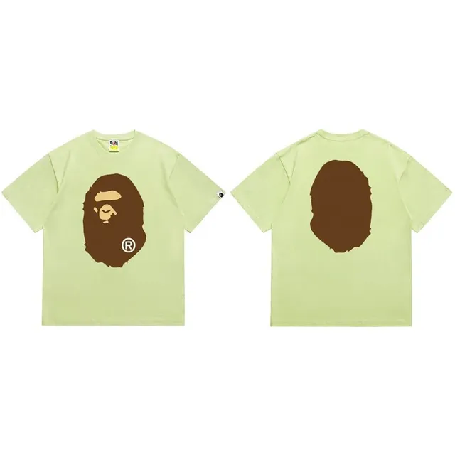 BAPE Shark Tee Ape Head Print