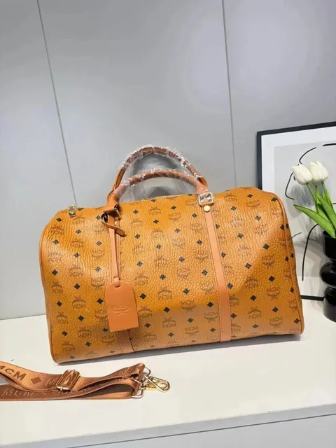 MCM Duffel Bag Visetos Monogram