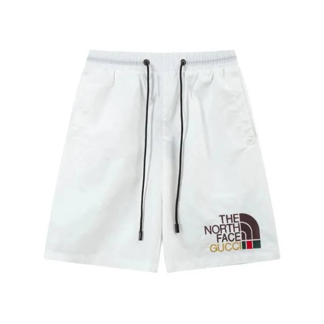 Logo-Embroidered Shorts The North Face x Gucci Collaboration