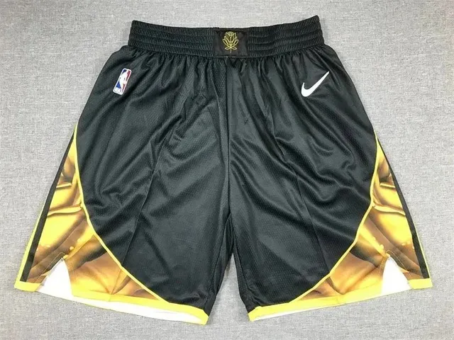 Nike NBA Swingman Shorts Gold Trim