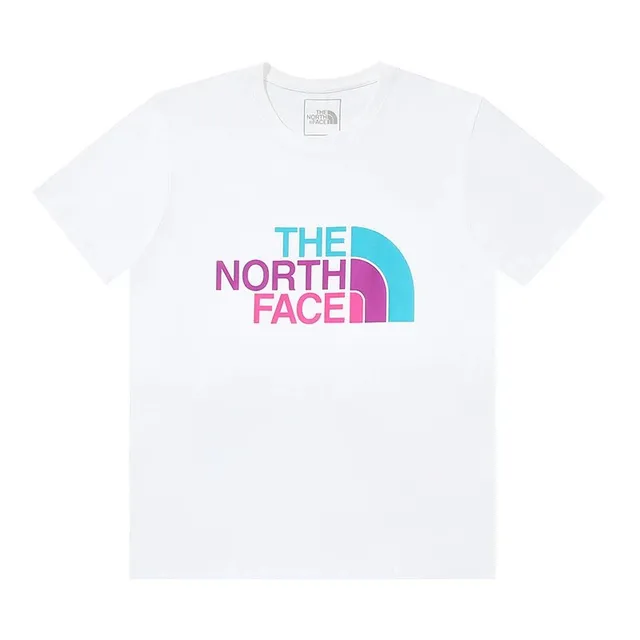 The North Face Logo T-Shirt Gradient Logo