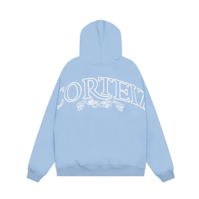 Corteiz Hoodie Regime Sur Le Monde Print