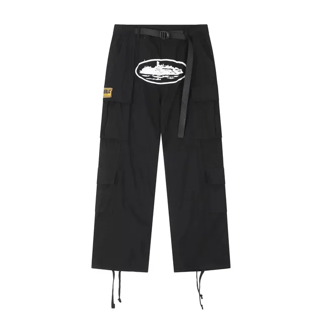 Corteiz Cargo Pants Ship Logo