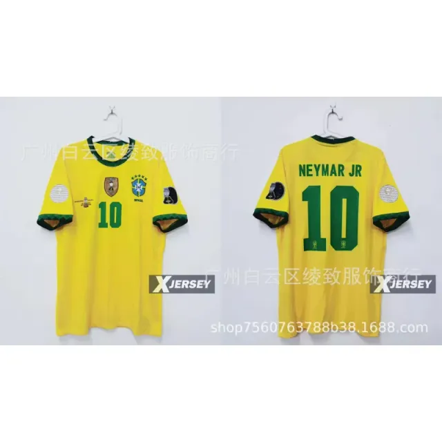 Nike Brazil National Team Home Jersey Neymar Jr #10