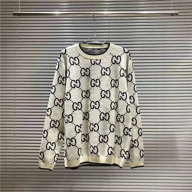 Gucci GG Knit Sweater Interlocking GG Pattern