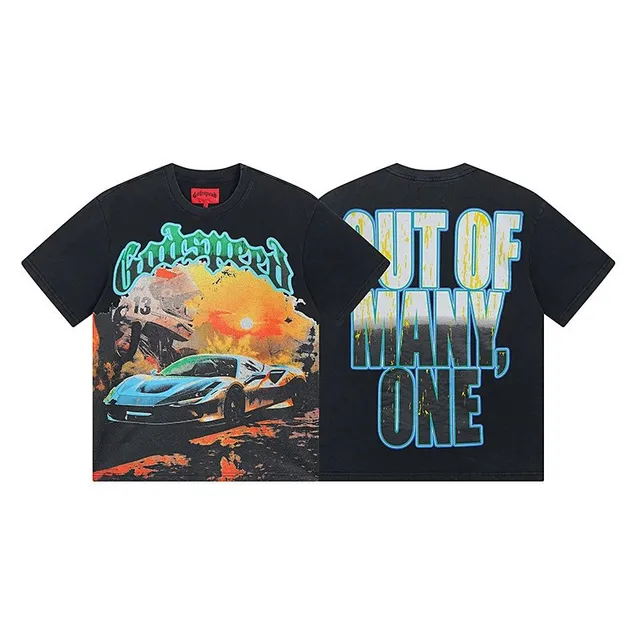 Godspeed Graphic Tee Out of Many, One